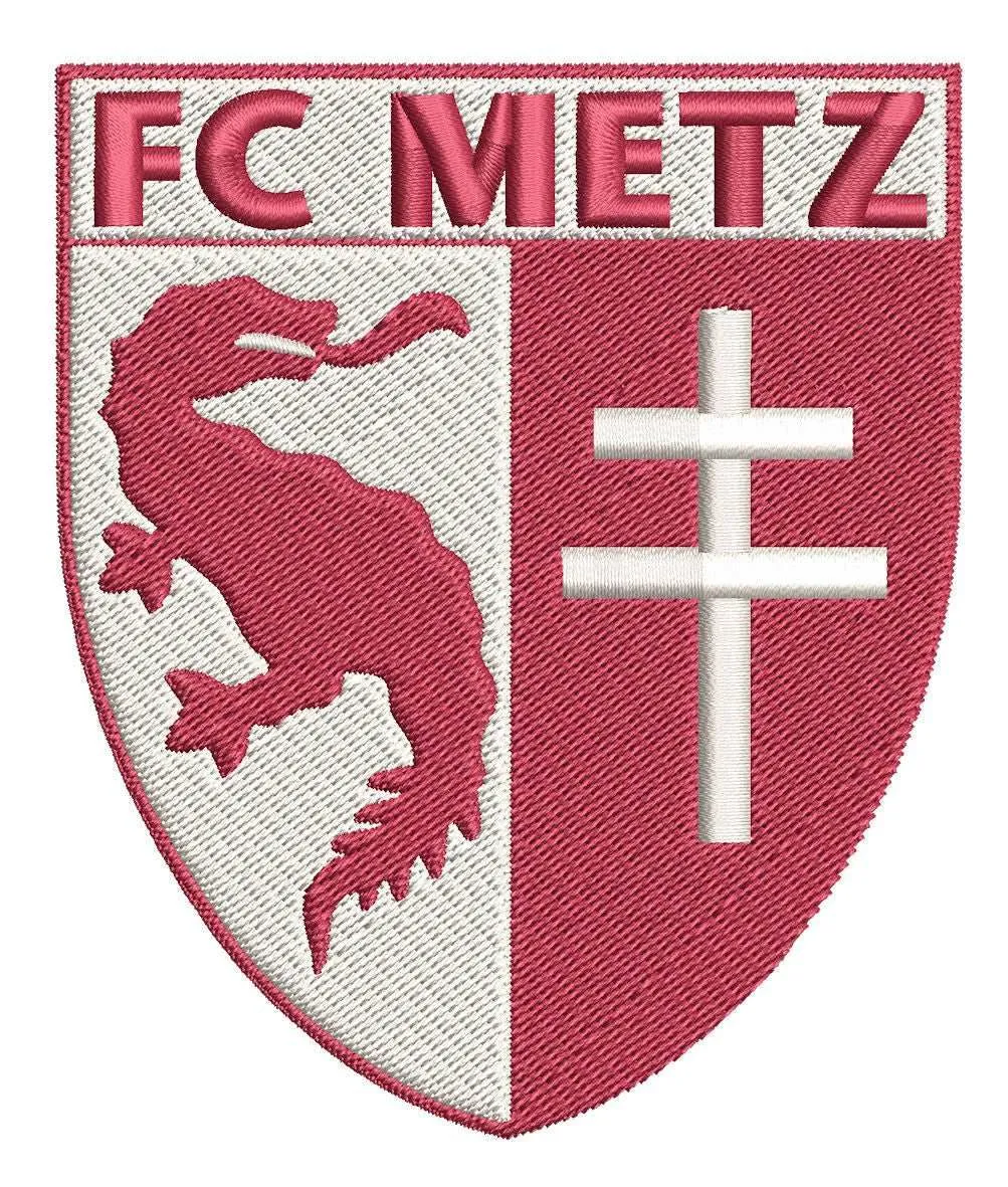 FC Metz Football Team: Embroidery Design