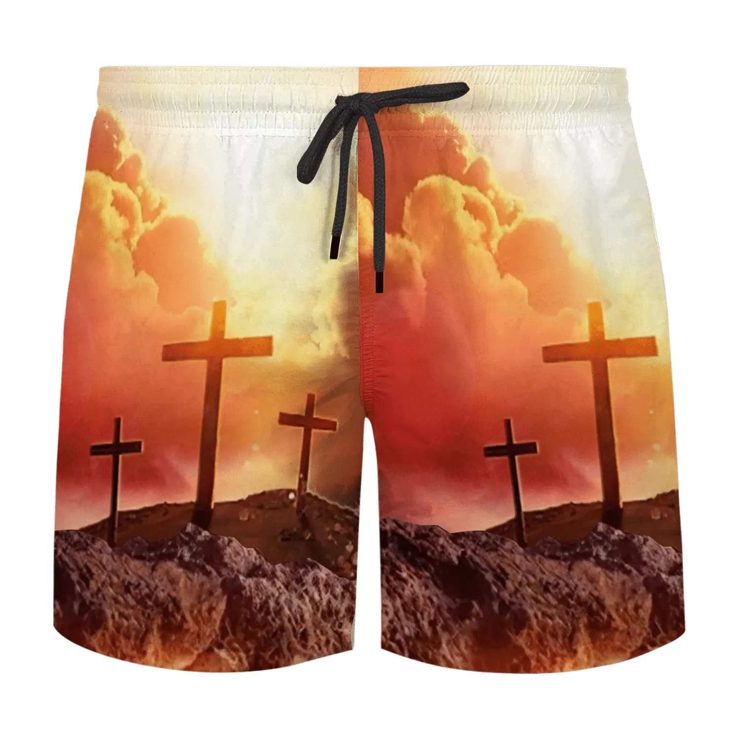 Jesus Saved My Life With The Lamb And Lion Hawaiian Shirt - Christian Hawaiian Shirt - Religious Hawaiian Shirts