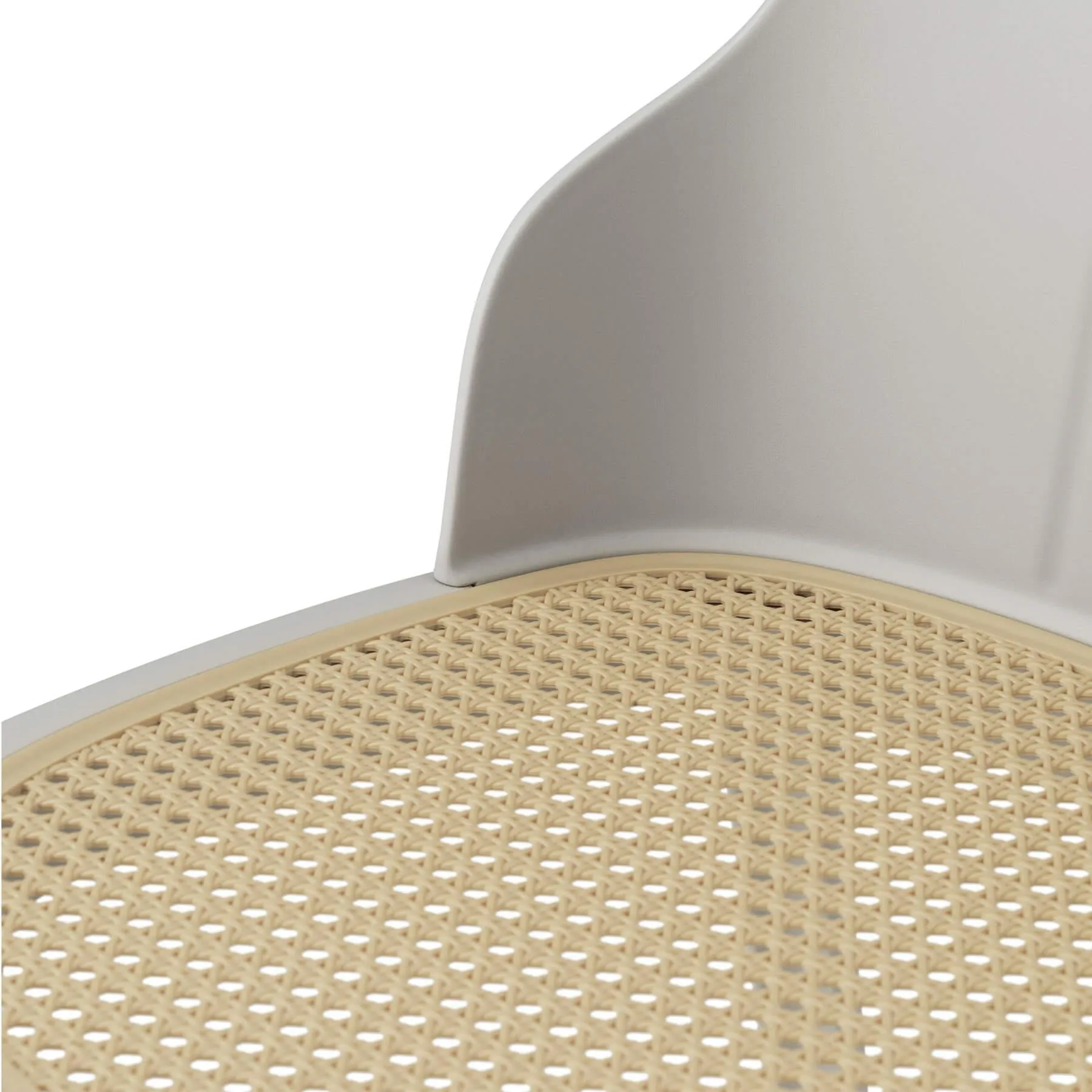 Normann Copenhagen Allez Chair with Moulded Wicker Seat