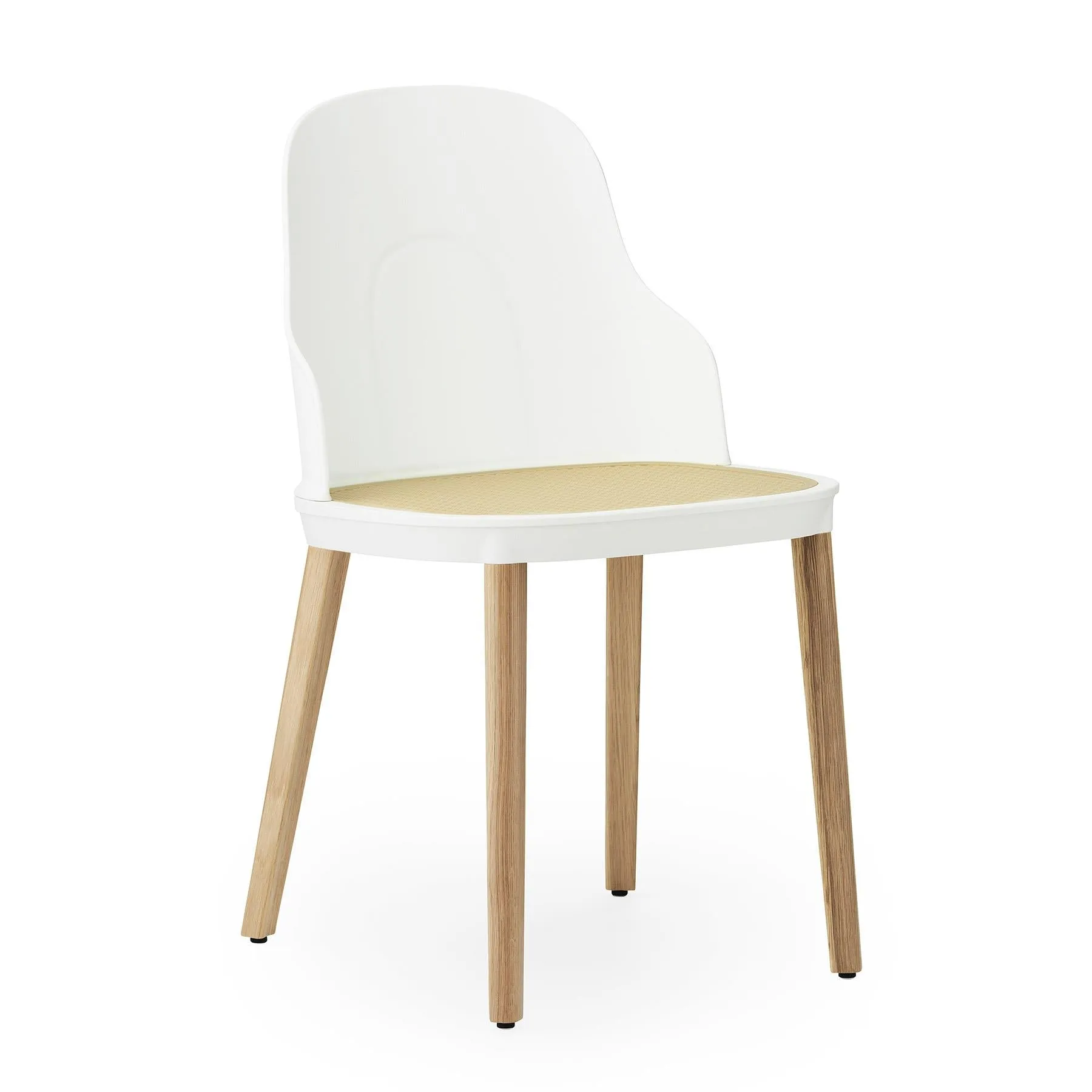 Normann Copenhagen Allez Chair with Moulded Wicker Seat