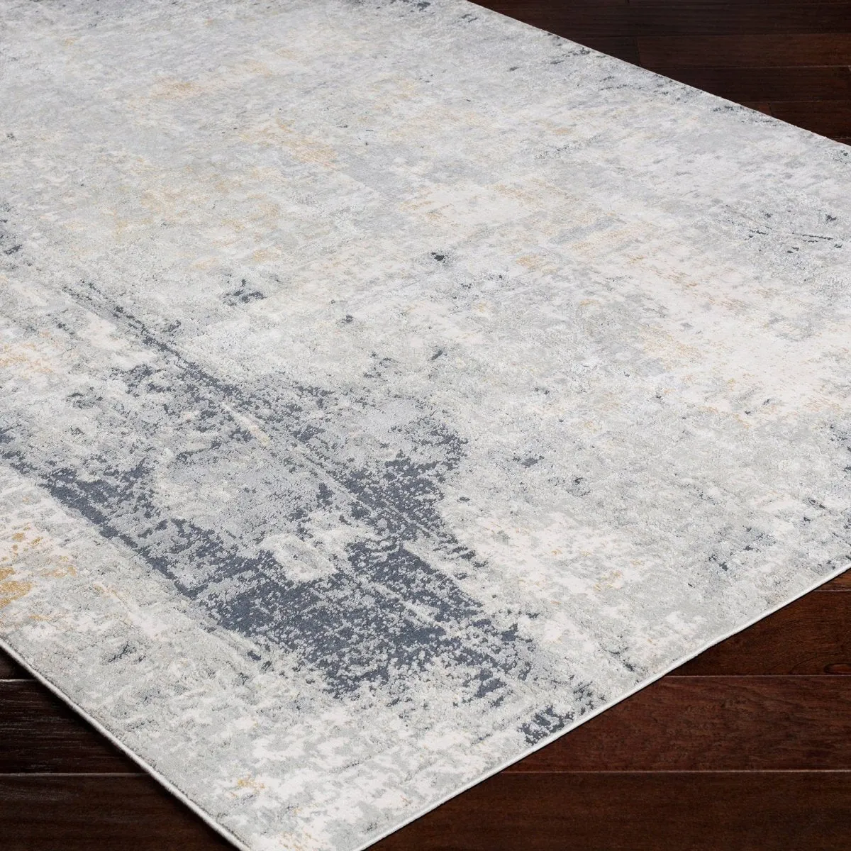 Paoli Gray Abstract Rug