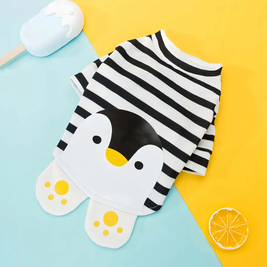 Stylish Penguin Style Pet Clothes Cat Dog Costume