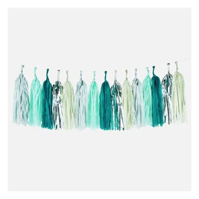 Tassel Garland  Kit- Fresh & Green (4m 20 Tassels)