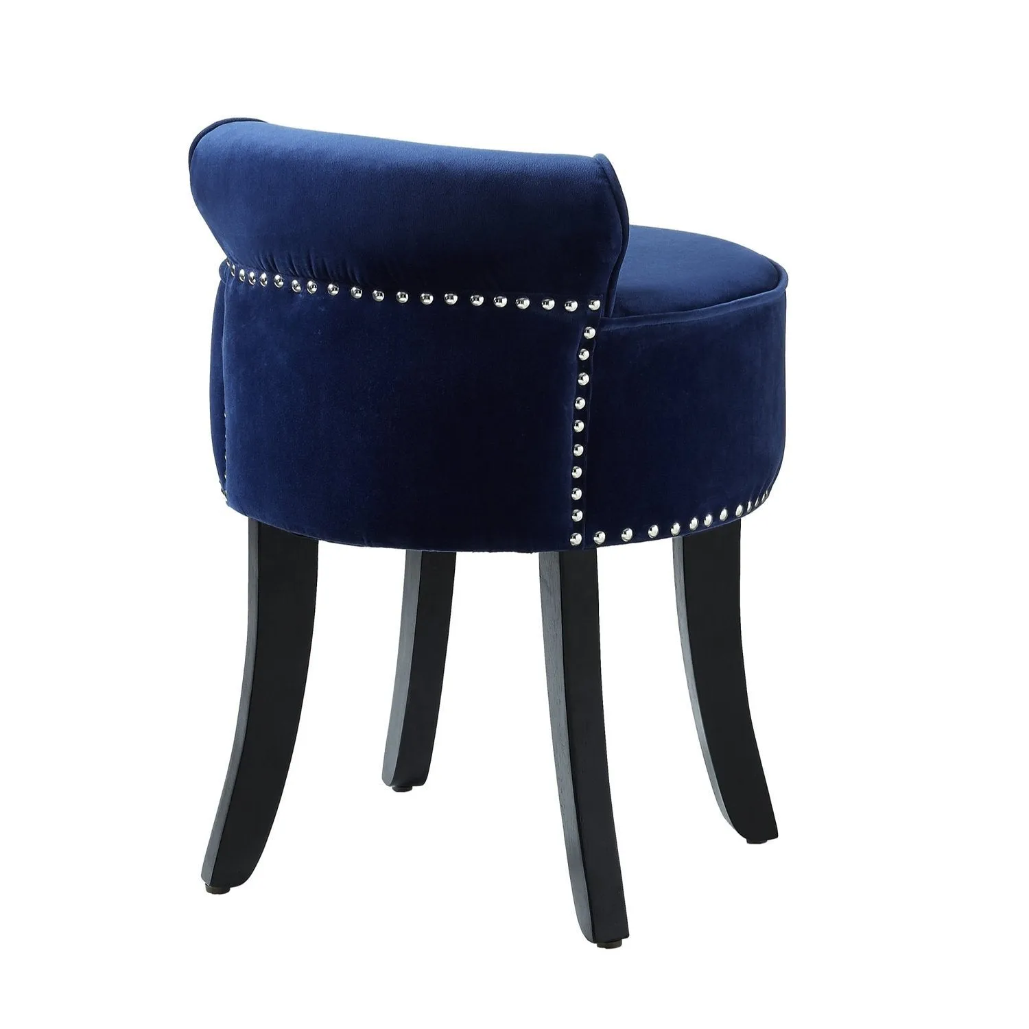 Taylor Velvet Vanity Stool