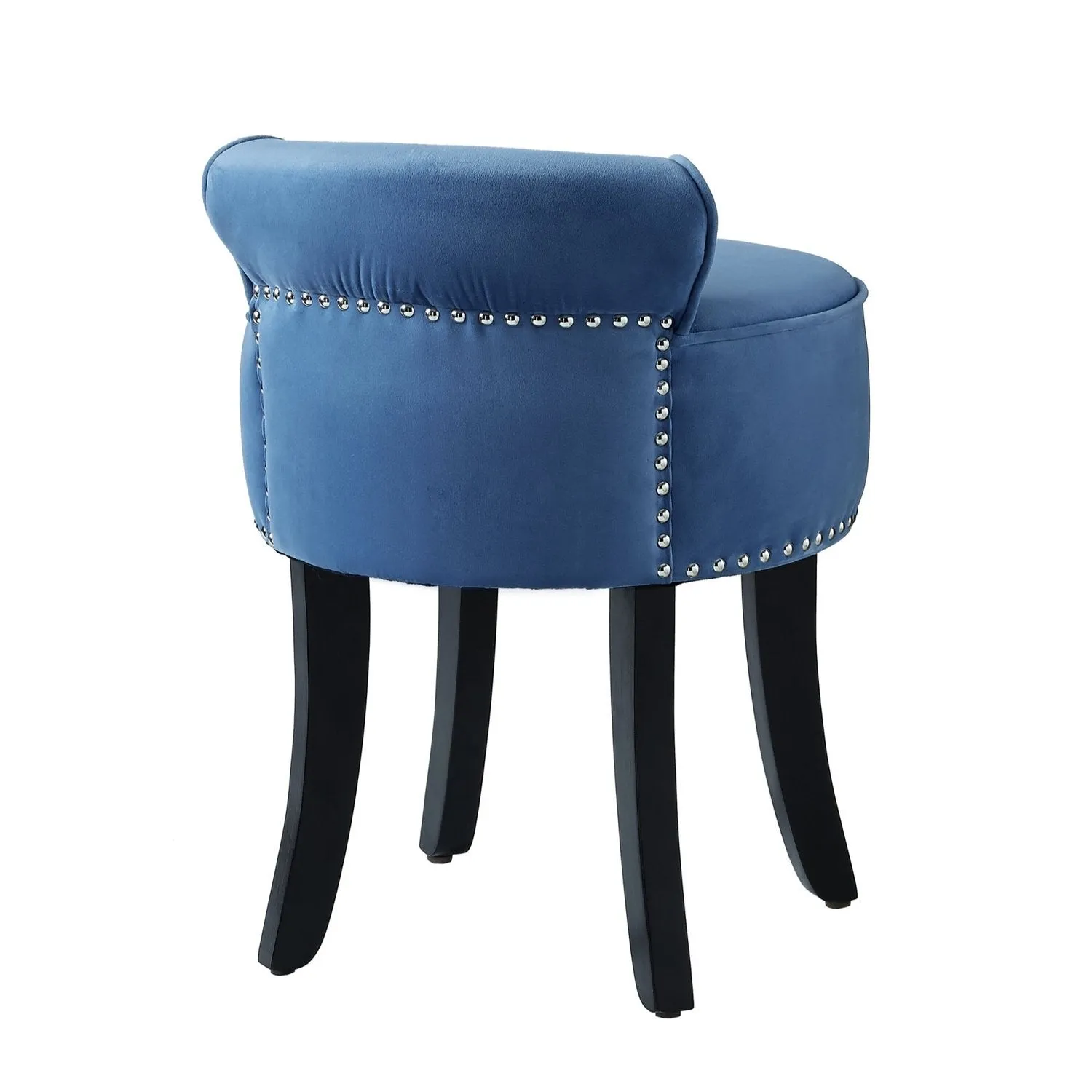 Taylor Velvet Vanity Stool