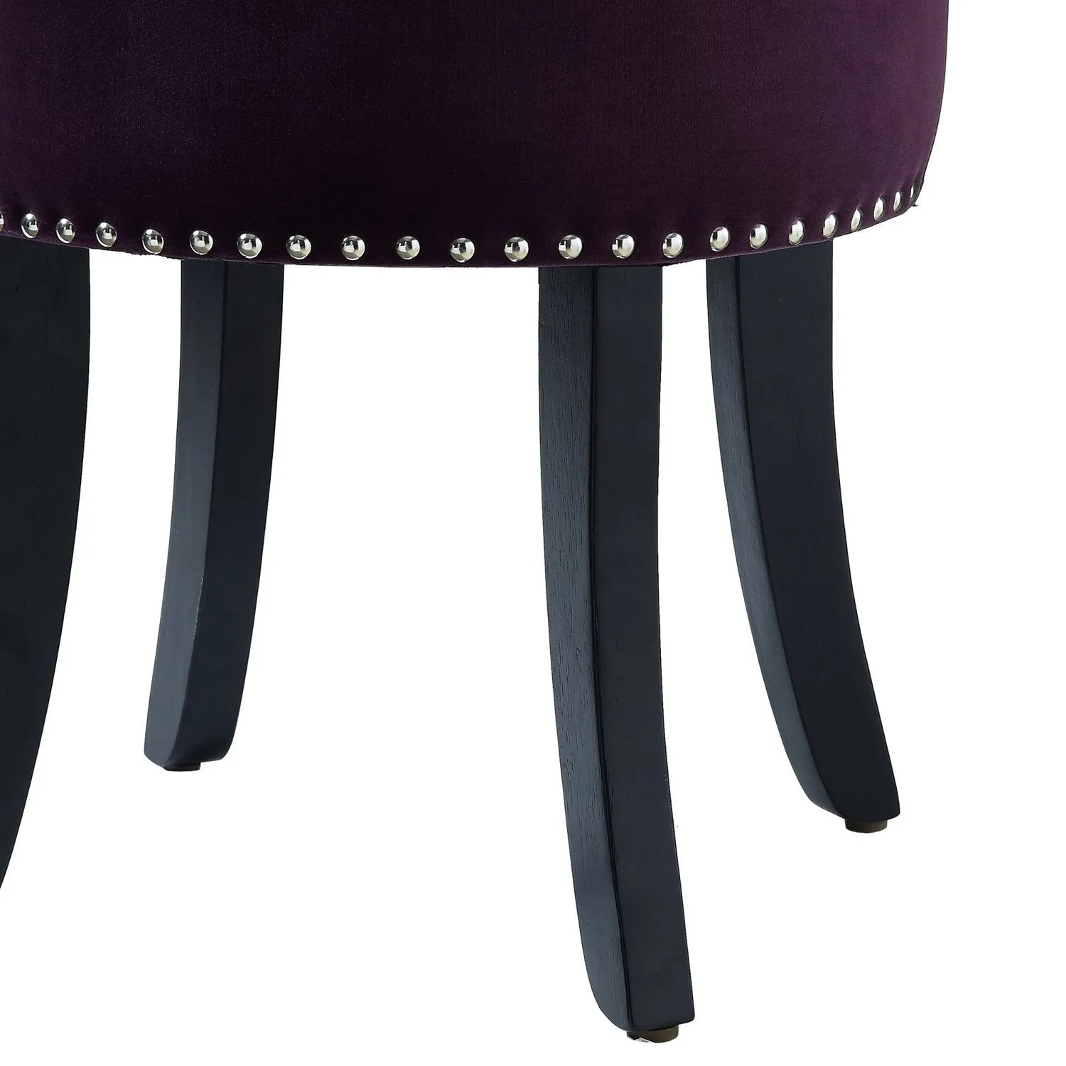 Taylor Velvet Vanity Stool