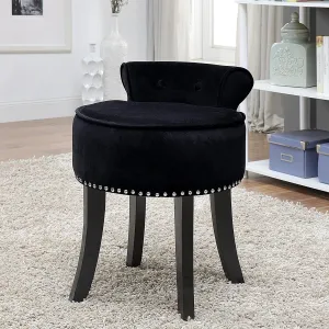 Taylor Velvet Vanity Stool