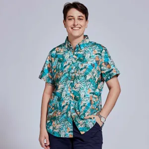 The Ray Teal Frond Short Sleeve Shirt