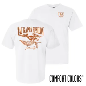 TKE Comfort Colors Freedom White Short Sleeve Tee