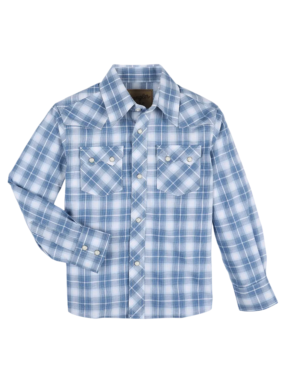 Wrangler Boy's Cobalt Retro Snap Shirt