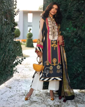 Zaha's Wonderland Spring/Summer Lawn Collection 2019 – 08A - Verina